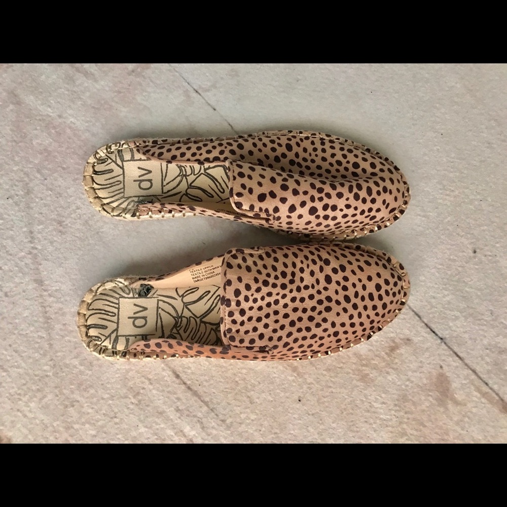 DV Leopard Mules